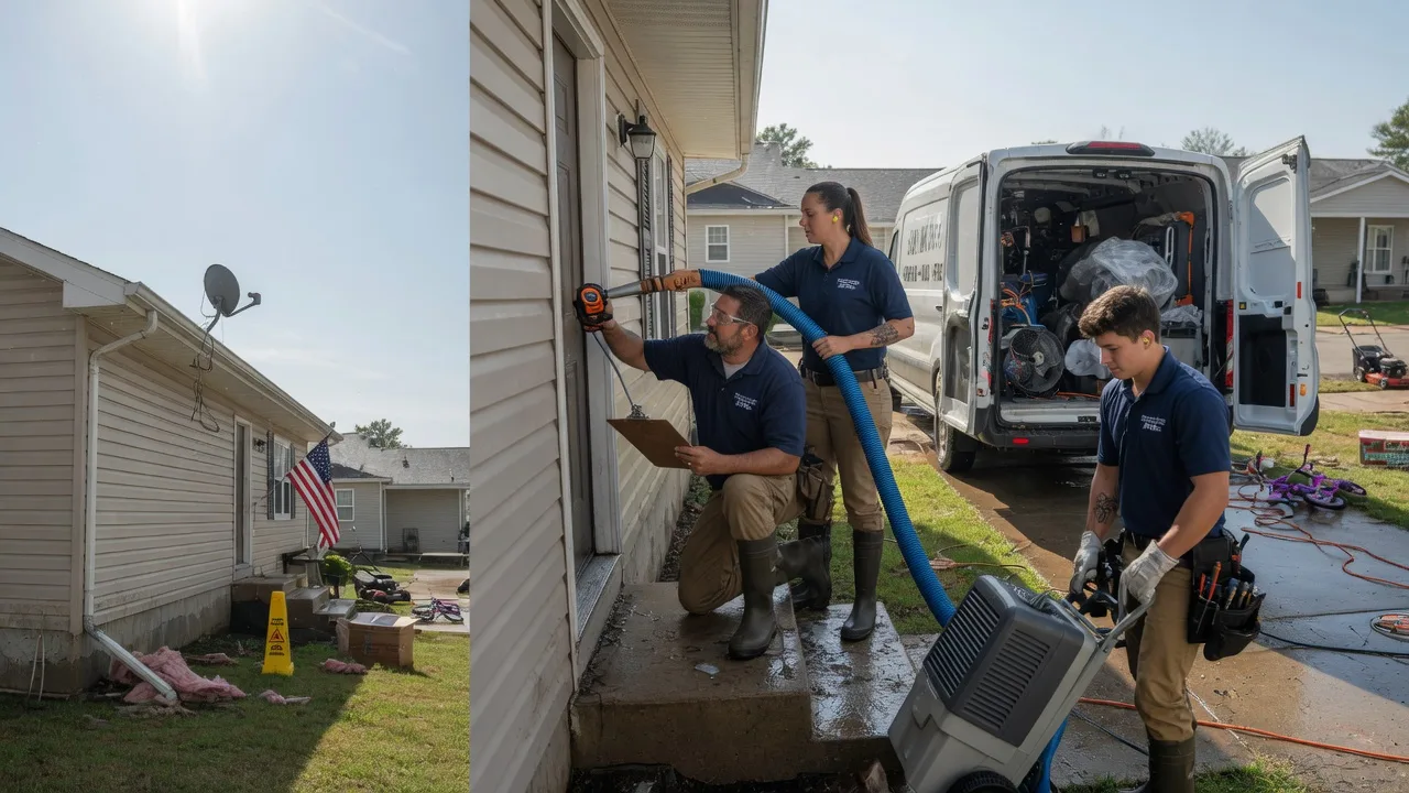 Ceiling Water Damage Restoration in Gladys, VA near me