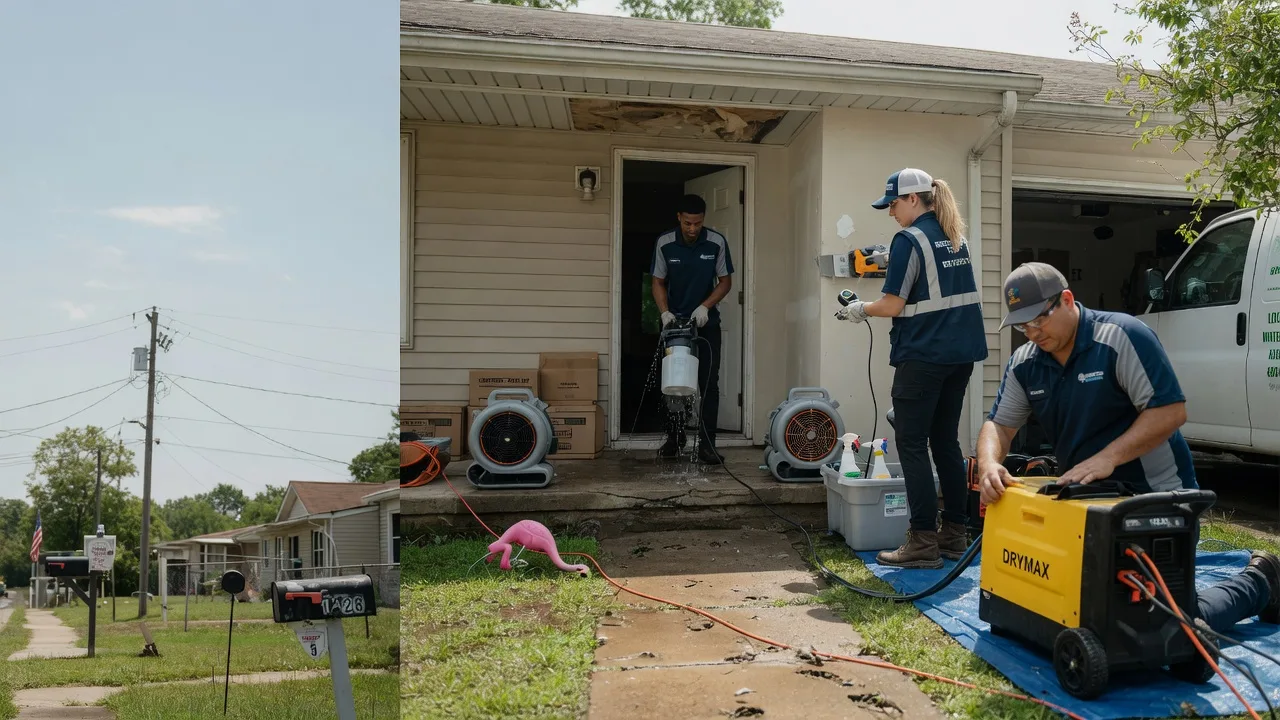 Storm Damage Water Removal in Gladys, VA near me